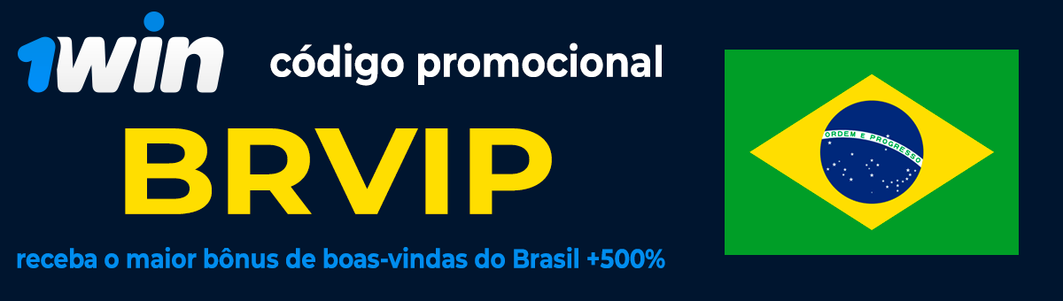 1Win Código promocional - receba o maior bônus de boas-vindas do Brasil +500%